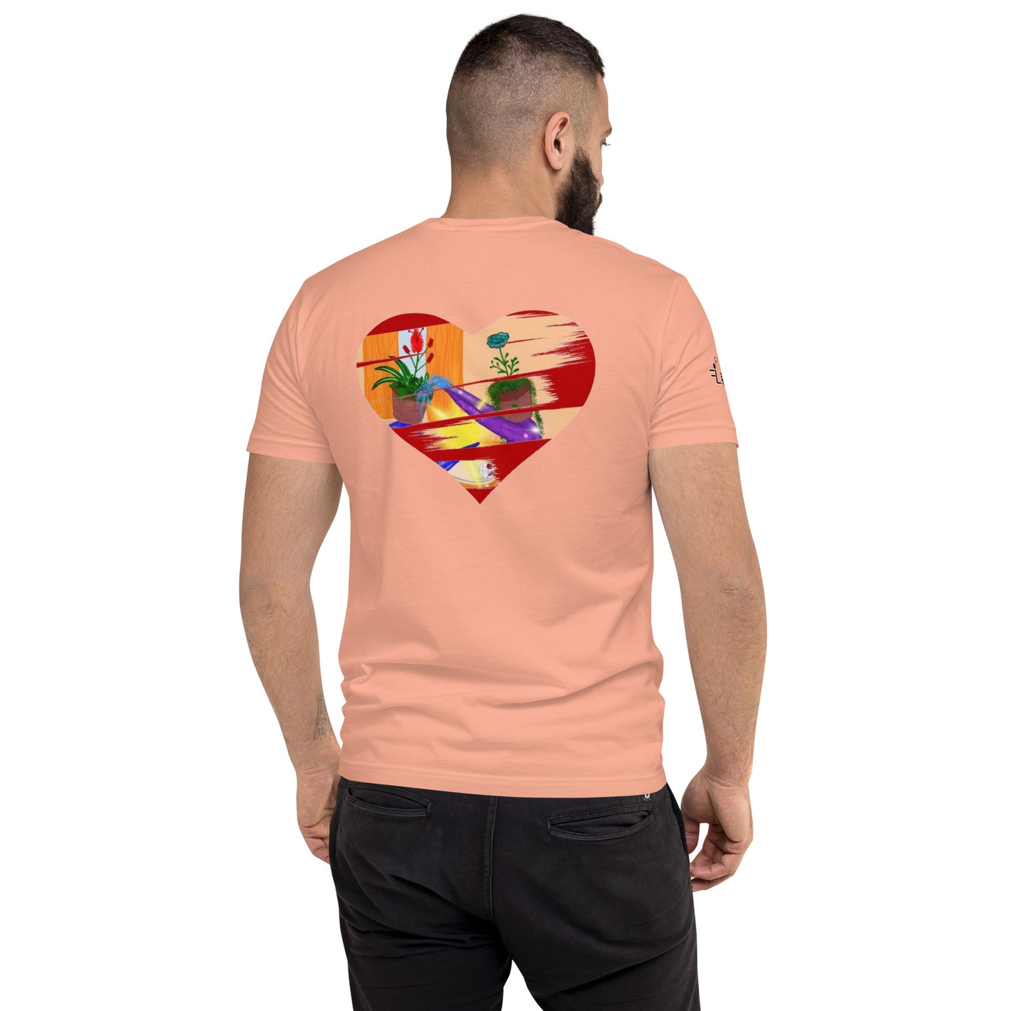 I'm a 10 and I'm Healing: Short Sleeve Cotton T-shirt