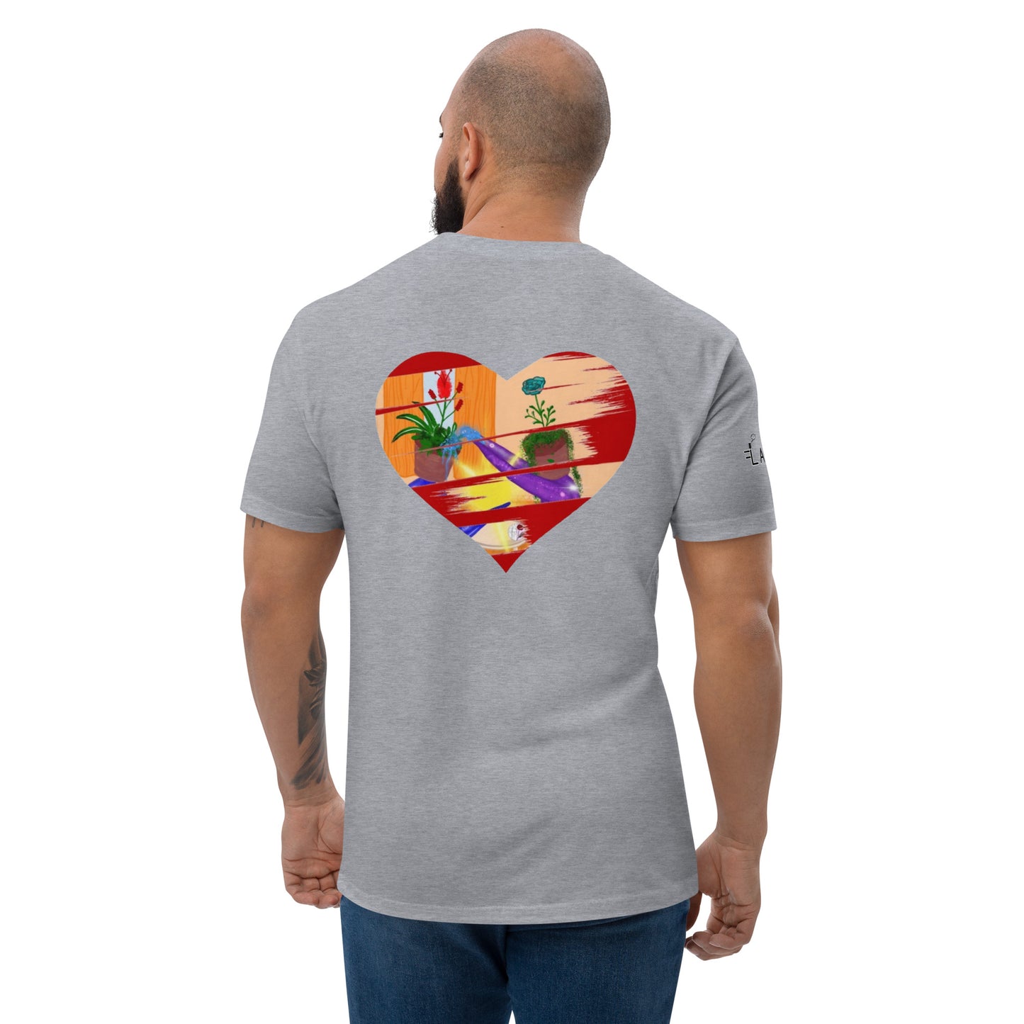 I'm a 10 and I'm Healing: Short Sleeve Cotton T-shirt