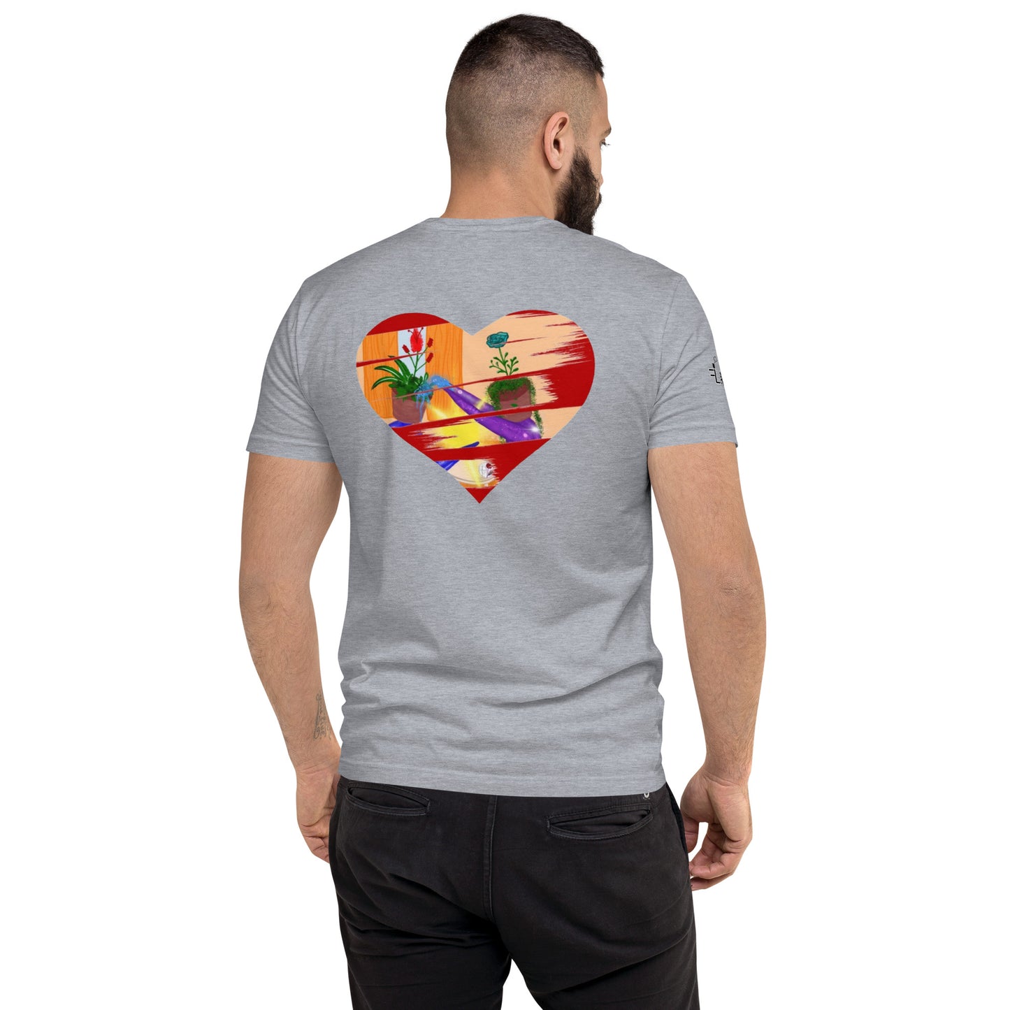 I'm a 10 and I'm Healing: Short Sleeve Cotton T-shirt