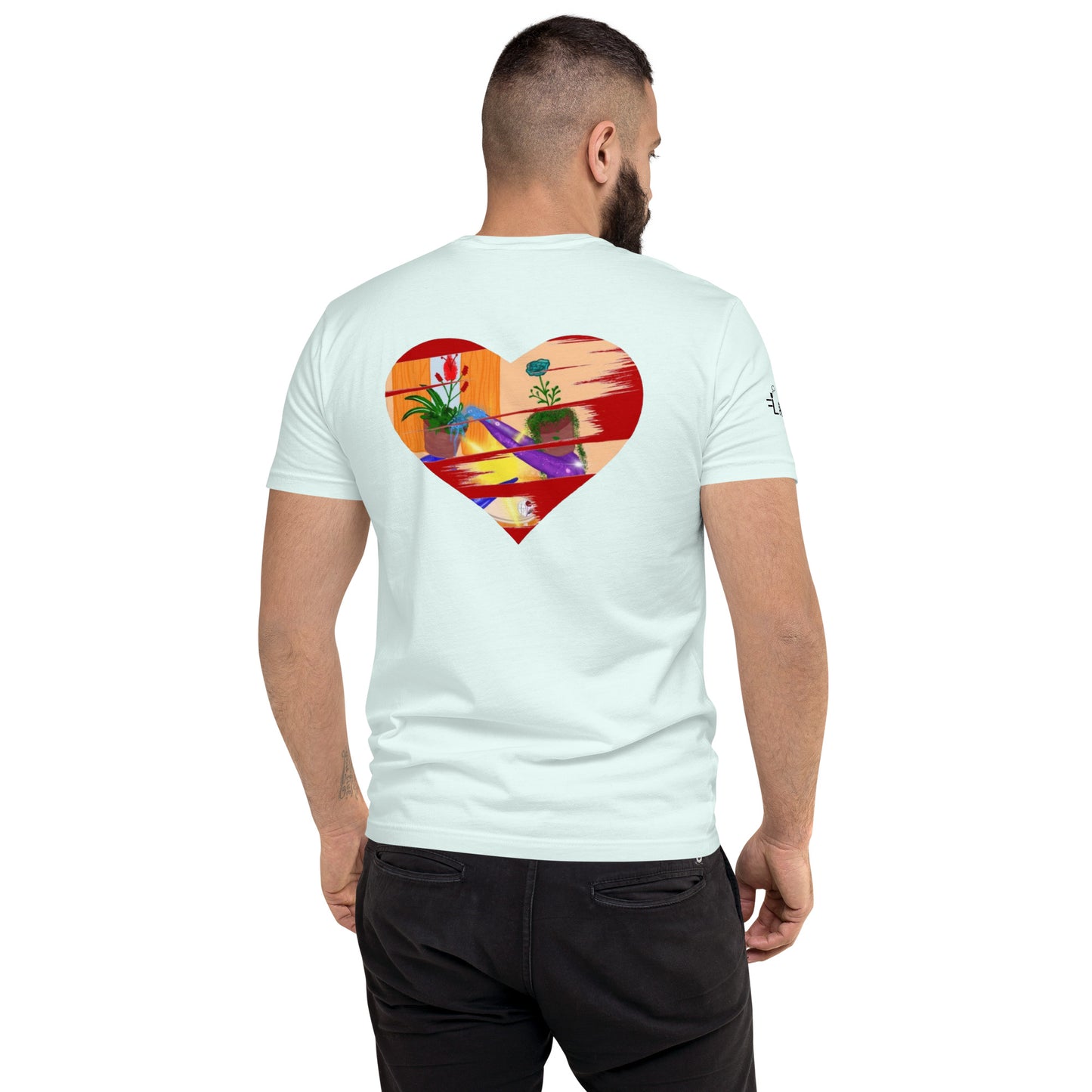 I'm a 10 and I'm Healing: Short Sleeve Cotton T-shirt
