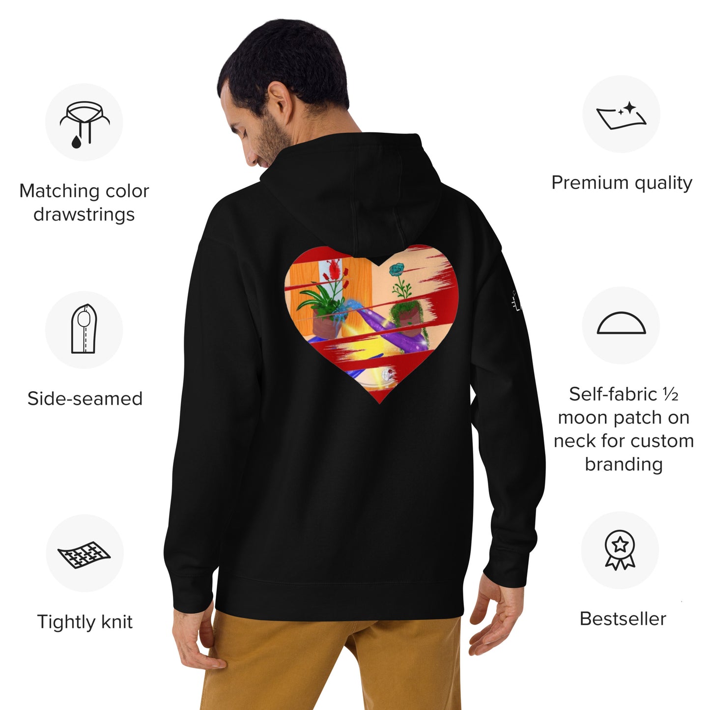 I'm a 10 and I'm Healing: Unisex Hoodie