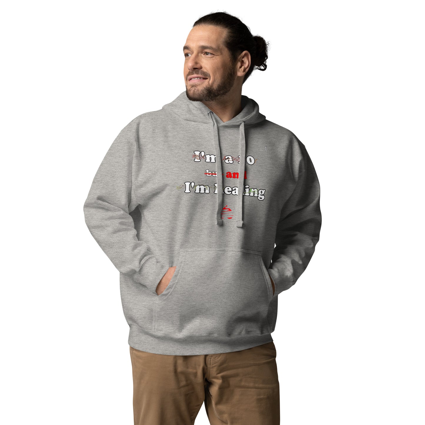 I'm a 10 and I'm Healing: Unisex Hoodie