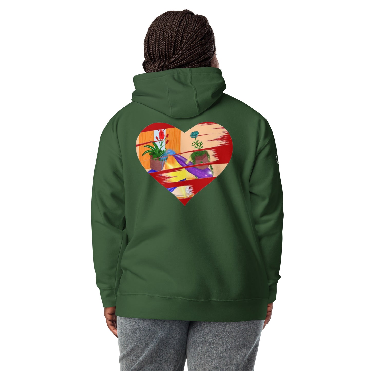 I'm a 10 and I'm Healing: Unisex Hoodie