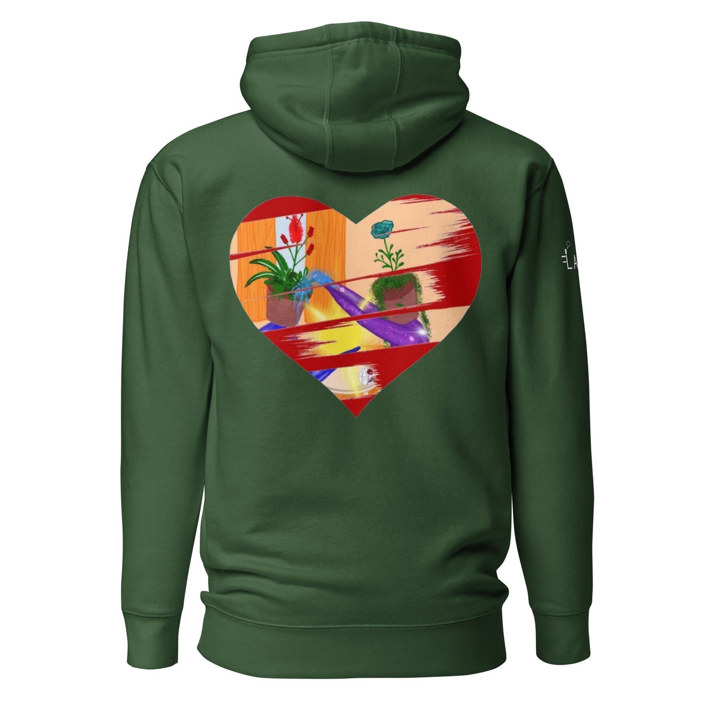 I'm a 10 and I'm Healing: Unisex Hoodie