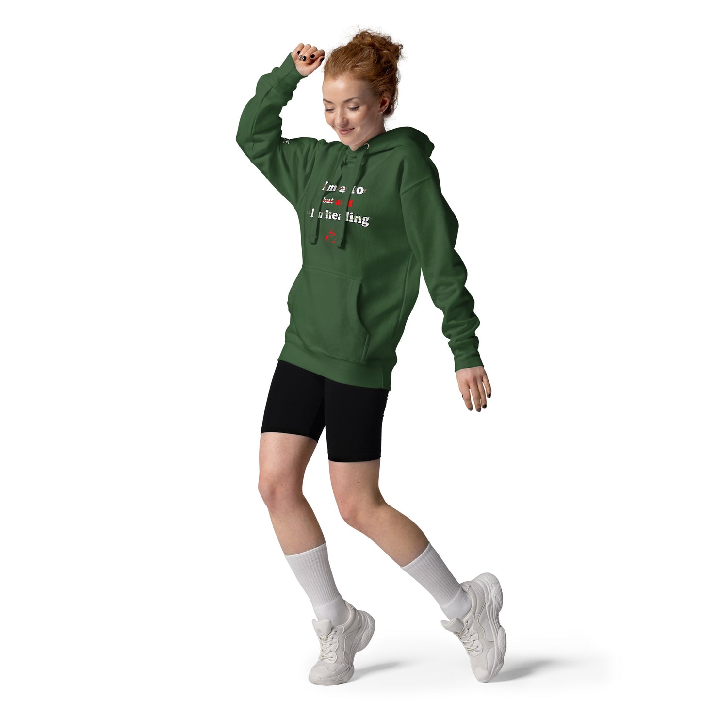 I'm a 10 and I'm Healing: Unisex Hoodie
