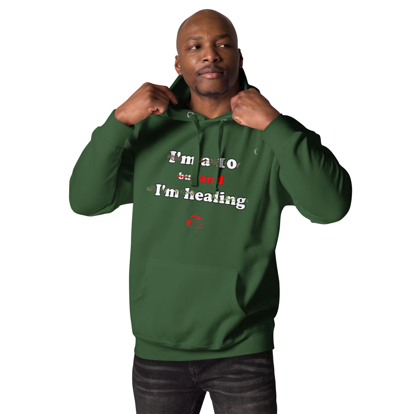 I'm a 10 and I'm Healing: Unisex Hoodie
