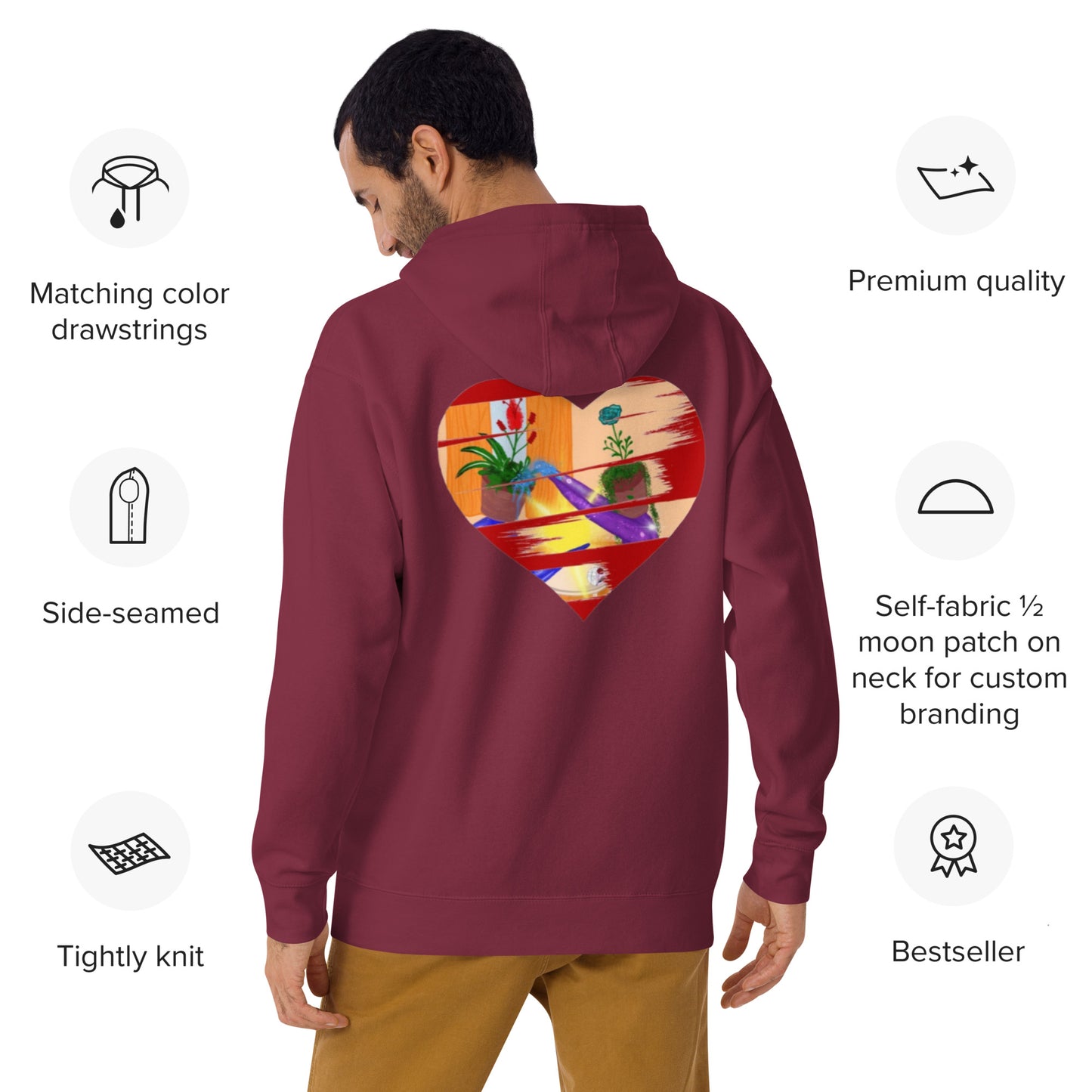 I'm a 10 and I'm Healing: Unisex Hoodie