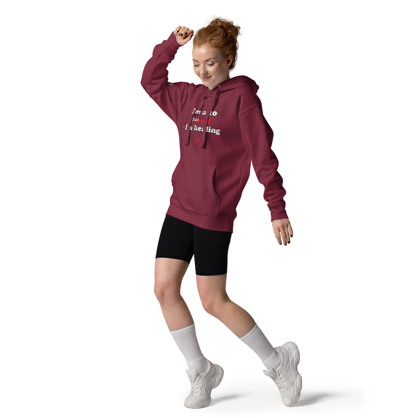 I'm a 10 and I'm Healing: Unisex Hoodie