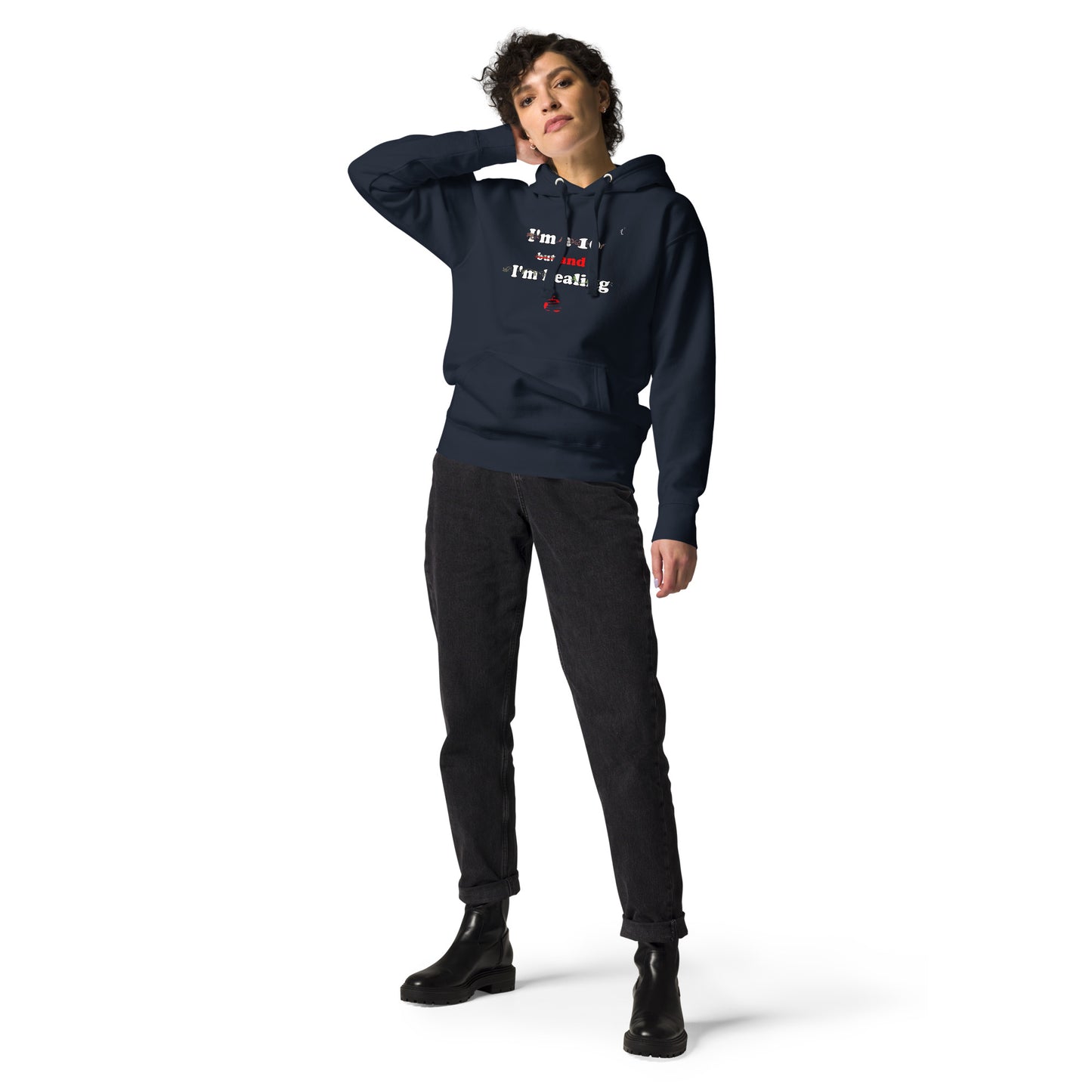 I'm a 10 and I'm Healing: Unisex Hoodie