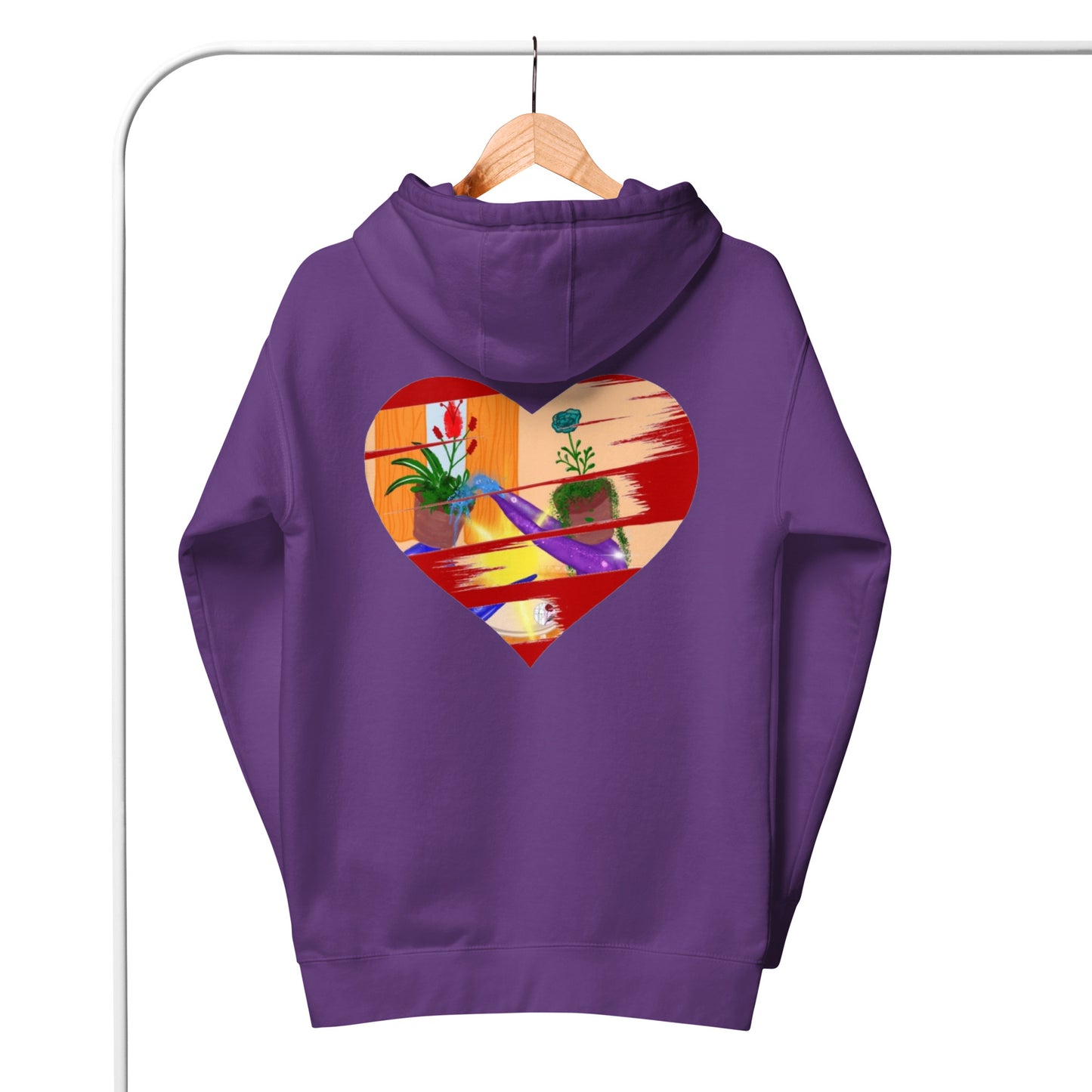I'm a 10 and I'm Healing: Unisex Hoodie