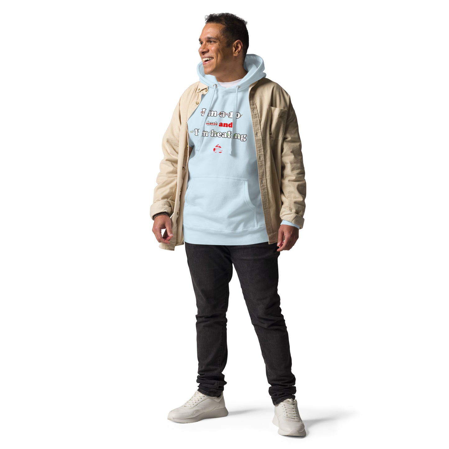 I'm a 10 and I'm Healing: Unisex Hoodie