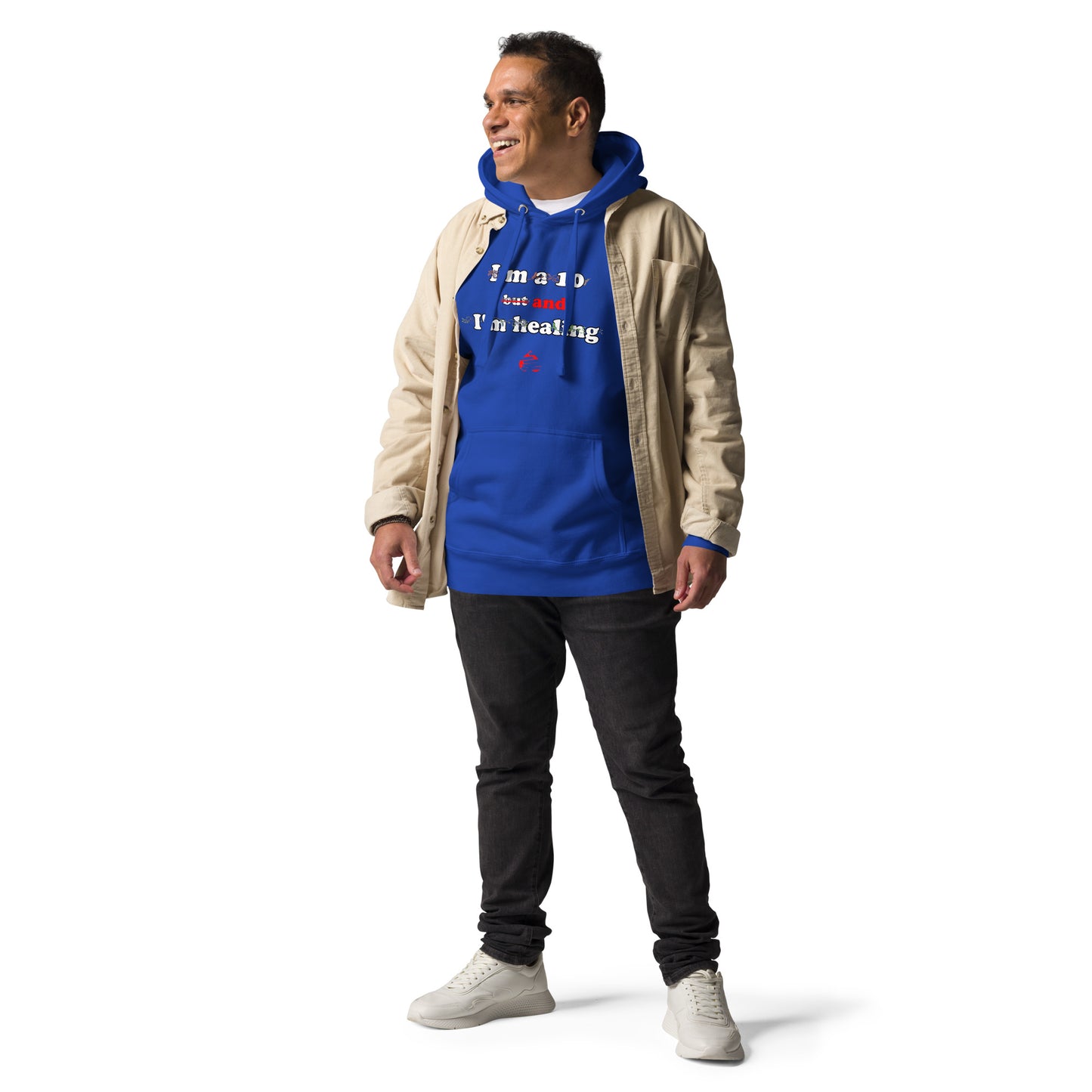 I'm a 10 and I'm Healing: Unisex Hoodie