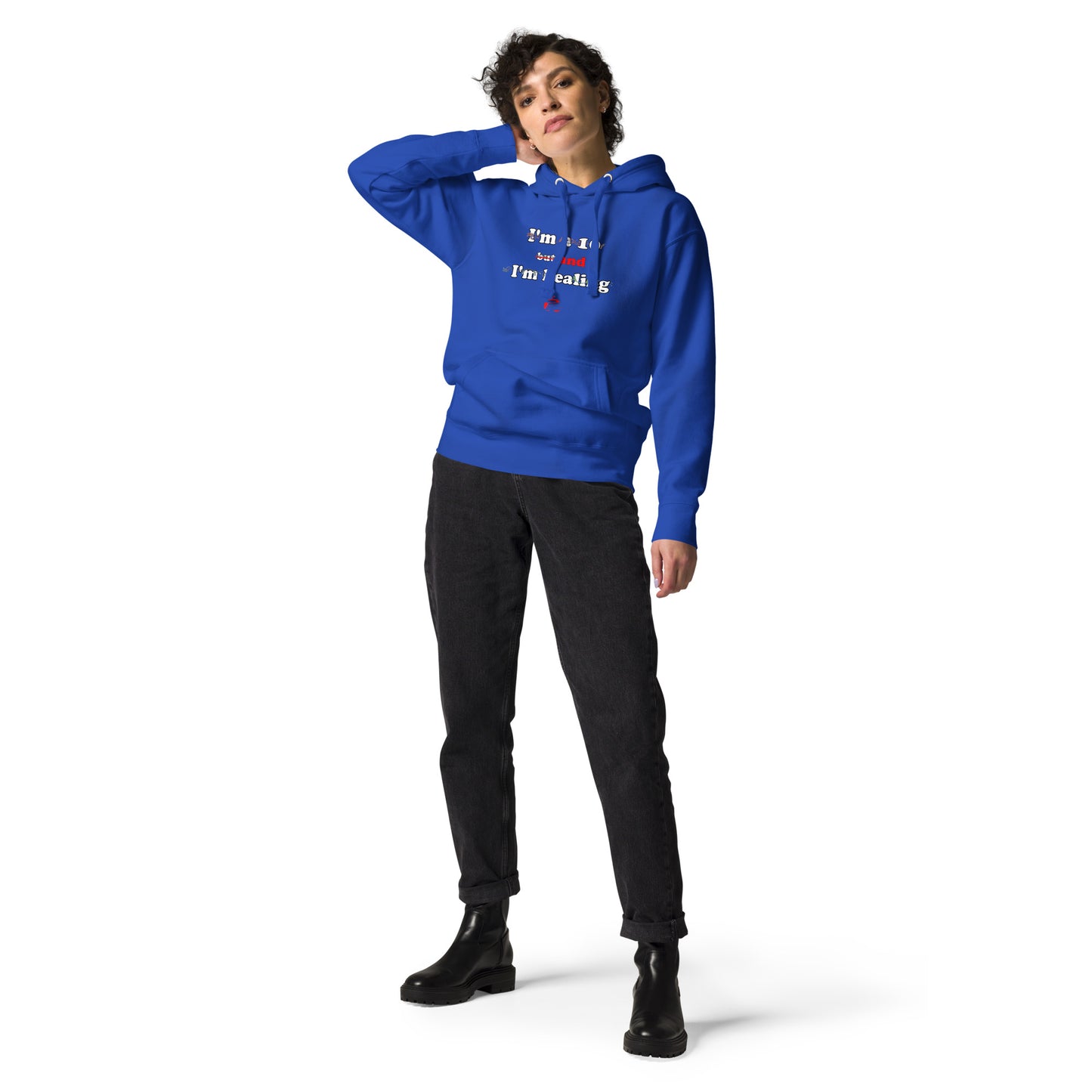 I'm a 10 and I'm Healing: Unisex Hoodie