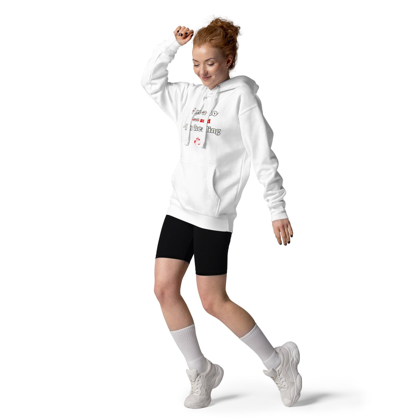 I'm a 10 and I'm Healing: Unisex Hoodie