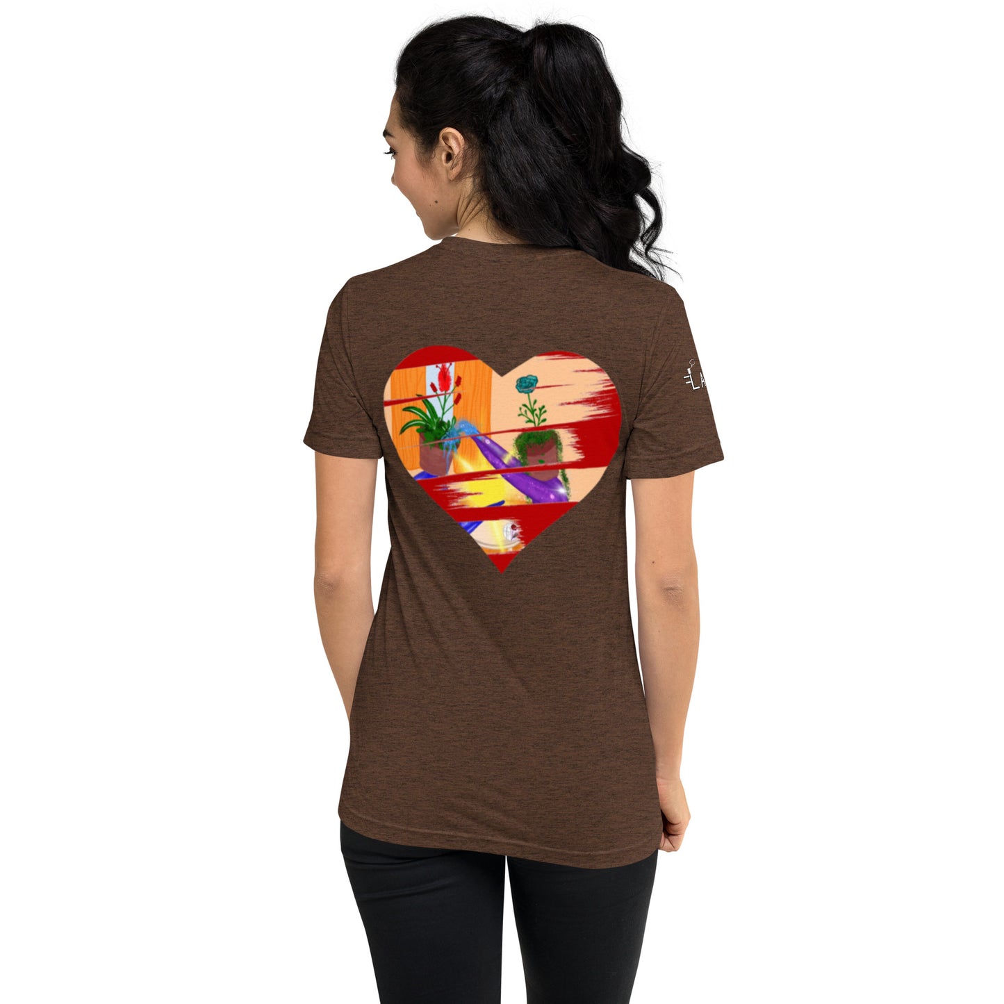 I'm a 10 and I'm Healing: Short sleeve Tri-blend t-shirt