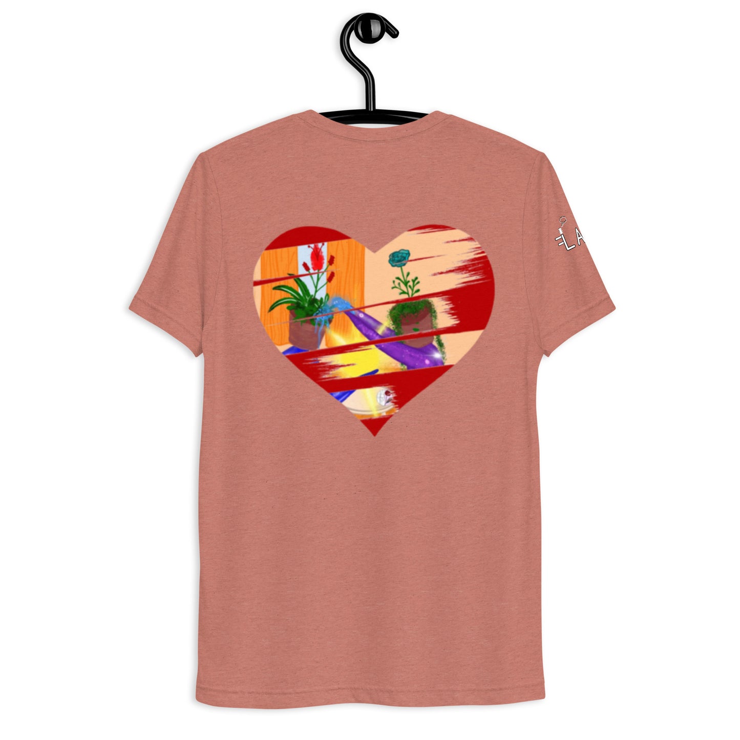 I'm a 10 and I'm Healing: Short sleeve Triblend t-shirt