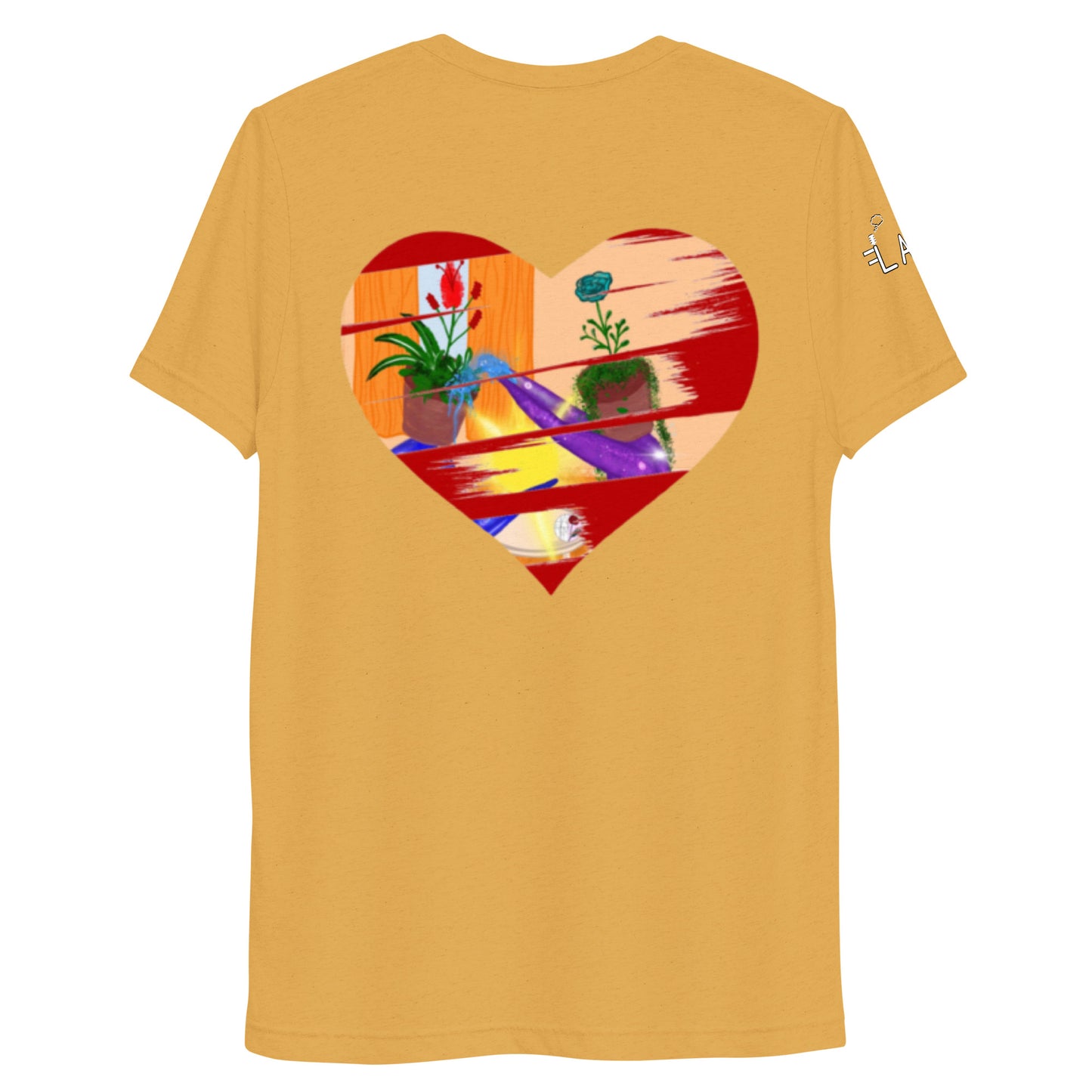 I'm a 10 and I'm Healing: Short sleeve Tri-blend t-shirt