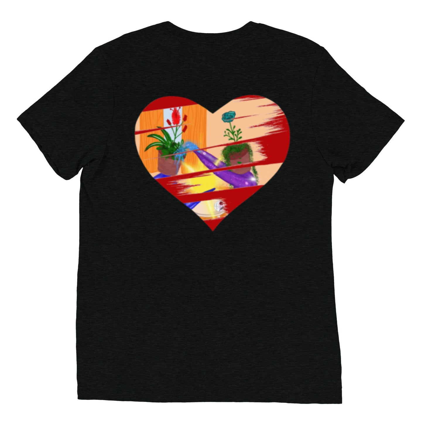 I'm a 10 and I'm Healing: Short sleeve Tri-blend t-shirt