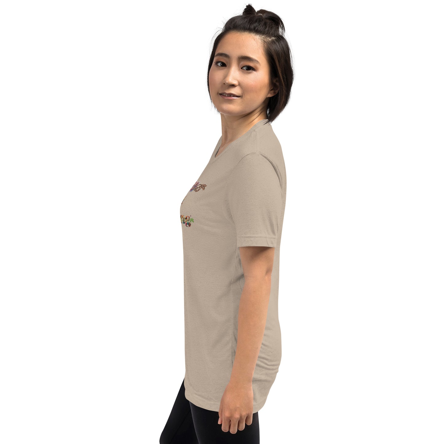 I'm a 10 and I'm Healing: Short sleeve Tri-blend t-shirt