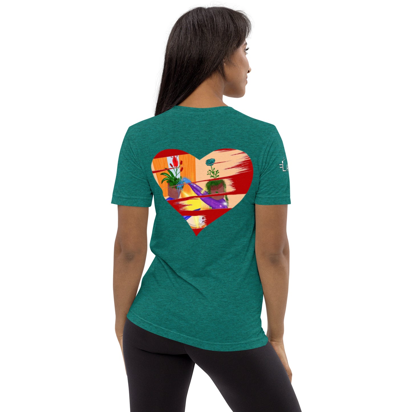 I'm a 10 and I'm Healing: Short sleeve Triblend t-shirt