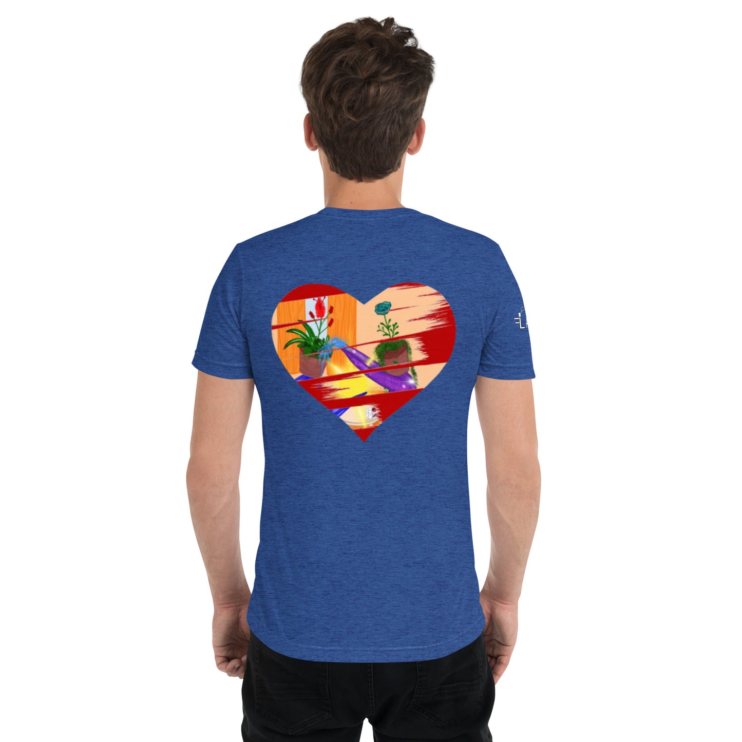 I'm a 10 and I'm Healing: Short sleeve Tri-blend t-shirt