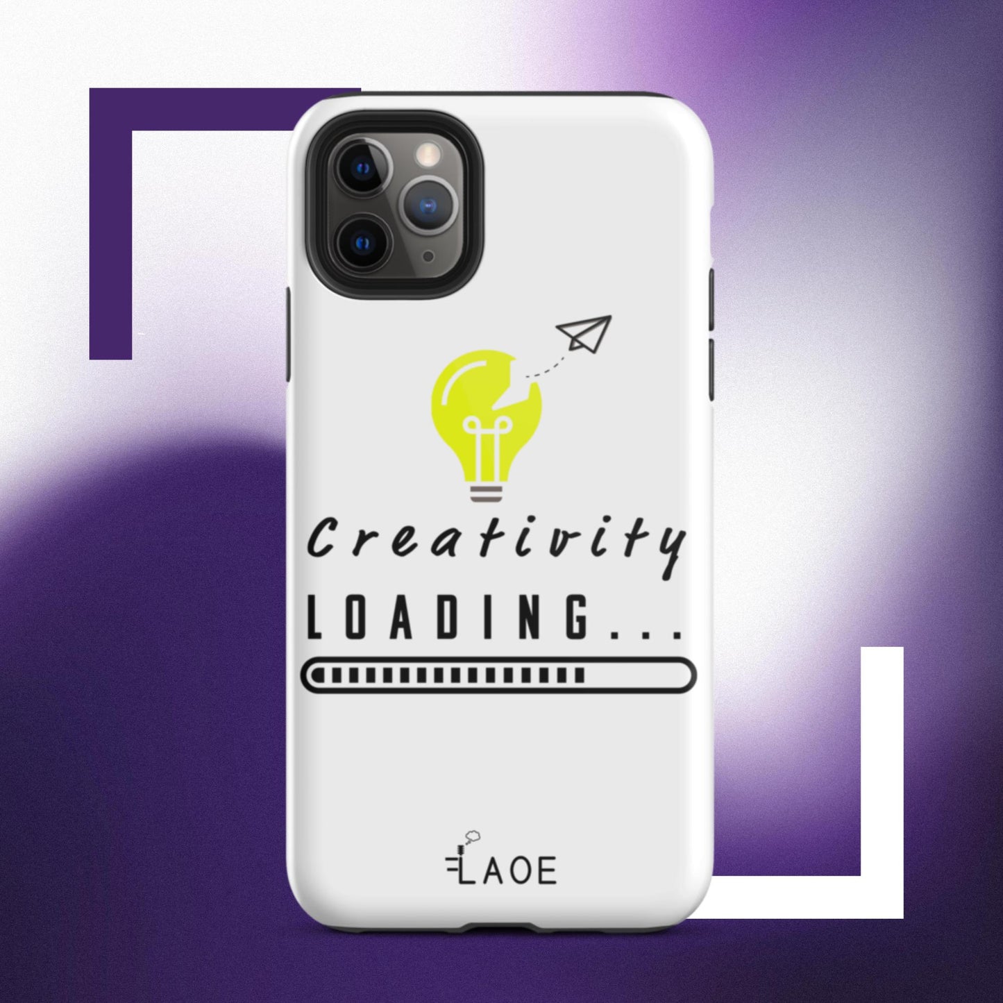 Creativity Loading...Tough iPhone case