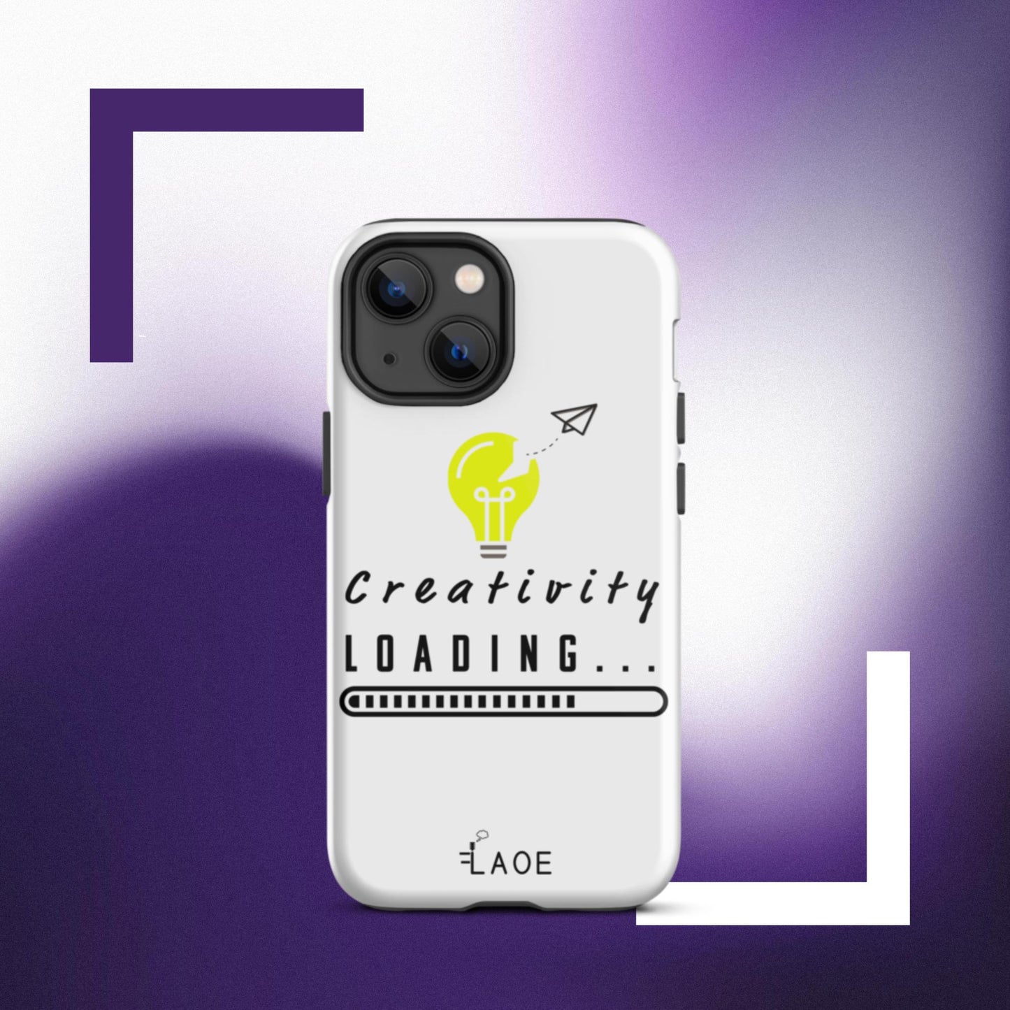 Creativity Loading...Tough iPhone case
