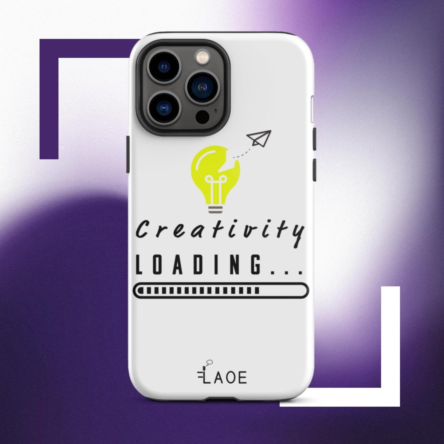 Creativity Loading...Tough iPhone case