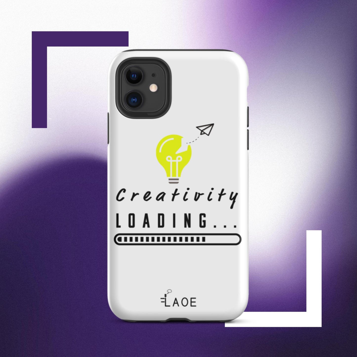 Creativity Loading...Tough iPhone case