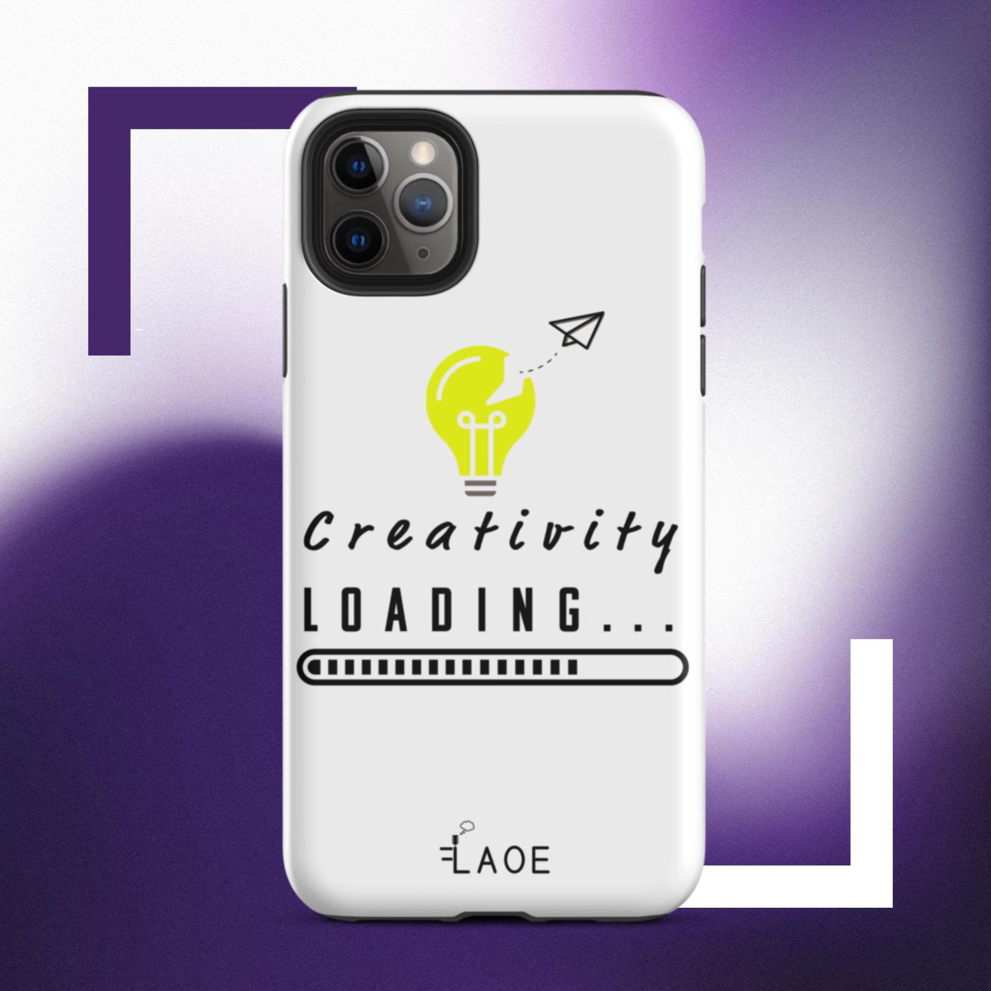 Creativity Loading...Tough iPhone case