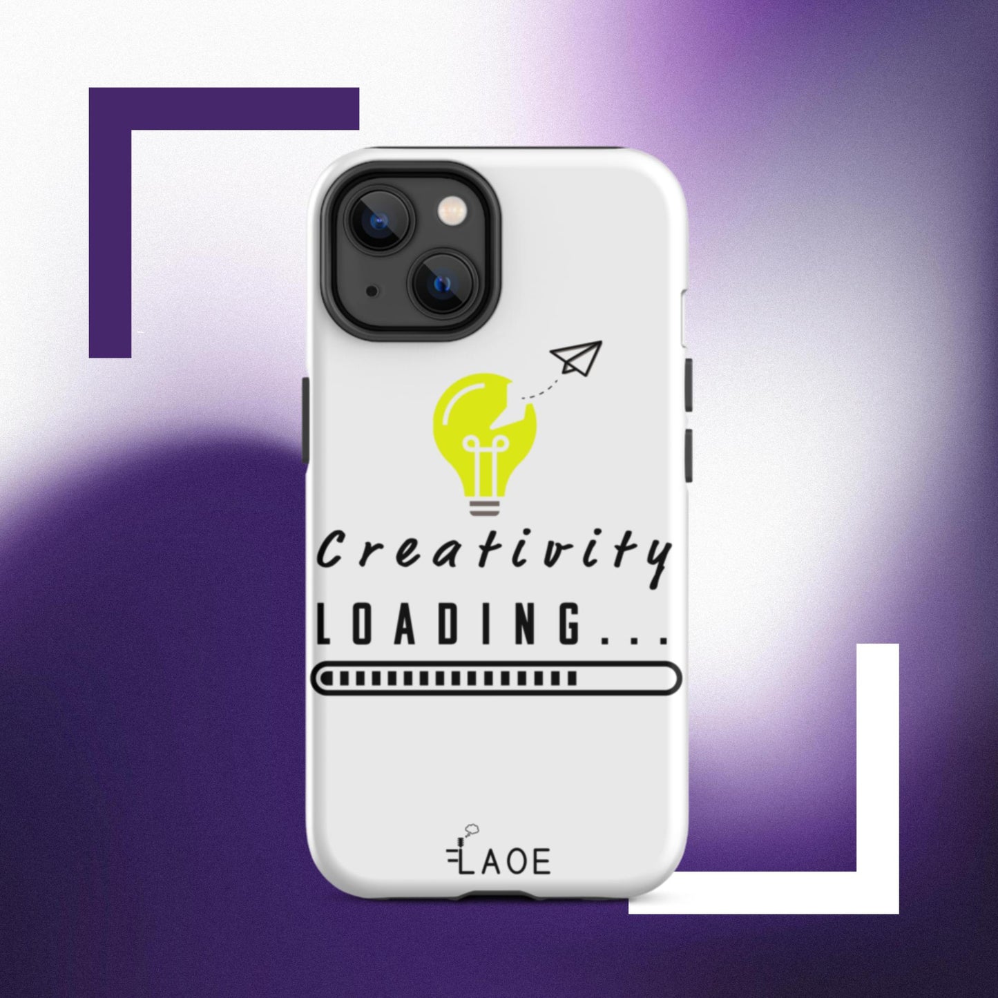 Creativity Loading...Tough iPhone case