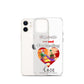 I'm a 10 and I'm Healing Clear Case for iPhone® - White font