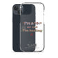 I'm a 10 and I'm Healing Clear Case for iPhone® - Flower font