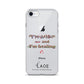 I'm a 10 and I'm Healing Clear Case for iPhone® - Flower font