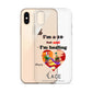 I'm a 10 and I'm Healing Clear Case for iPhone®