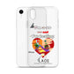 I'm a 10 and I'm Healing Clear Case for iPhone® - White font