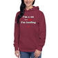 I'm a 10 and I'm Healing:  Unisex Hoodie