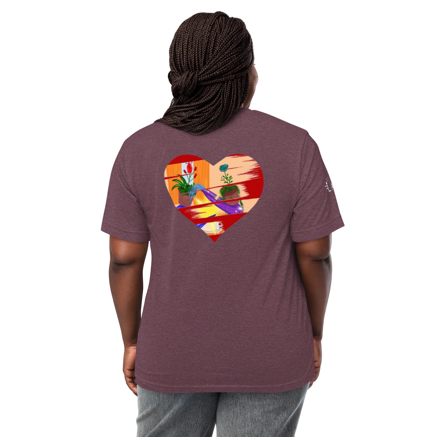 I'm a 10 and I'm Healing: Short sleeve Triblend t-shirt