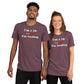 I'm a 10 and I'm Healing: Short sleeve Triblend t-shirt