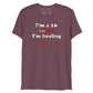 I'm a 10 and I'm Healing: Short sleeve Tri-blend t-shirt