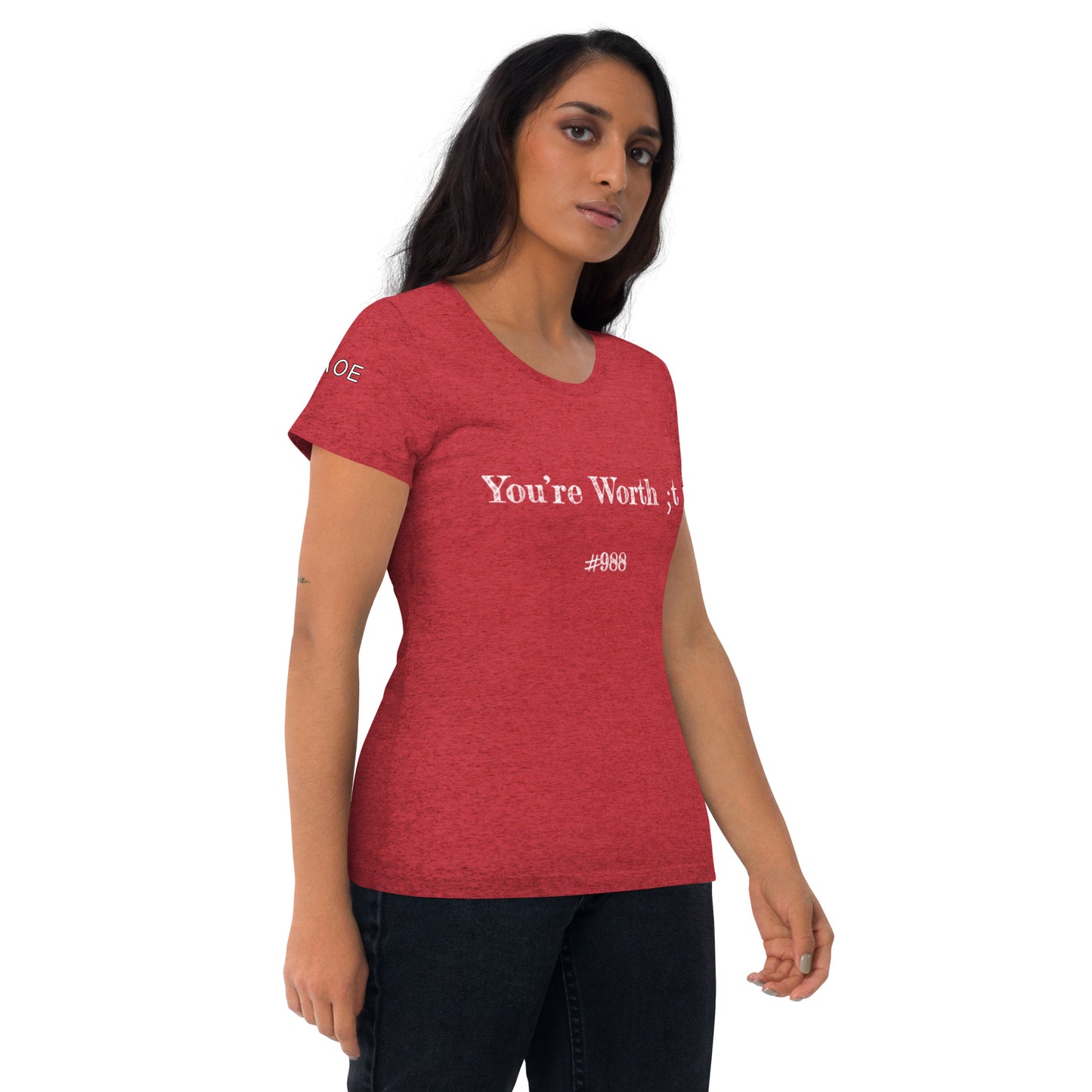 MHA: You're Worth ;t - Short sleeve t-shirt