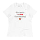 I'm a 10 and I'm Healing: Short sleeve Women's Relaxed Cotton T-Shirt