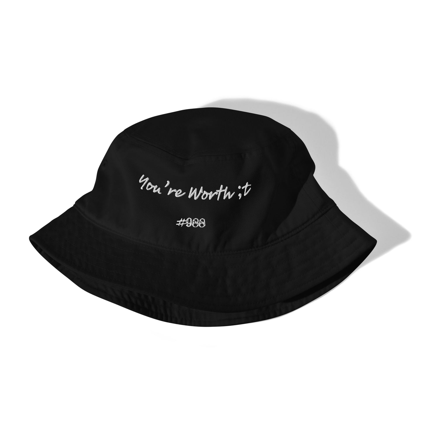 MHA: You're Worth It - Organic bucket hat