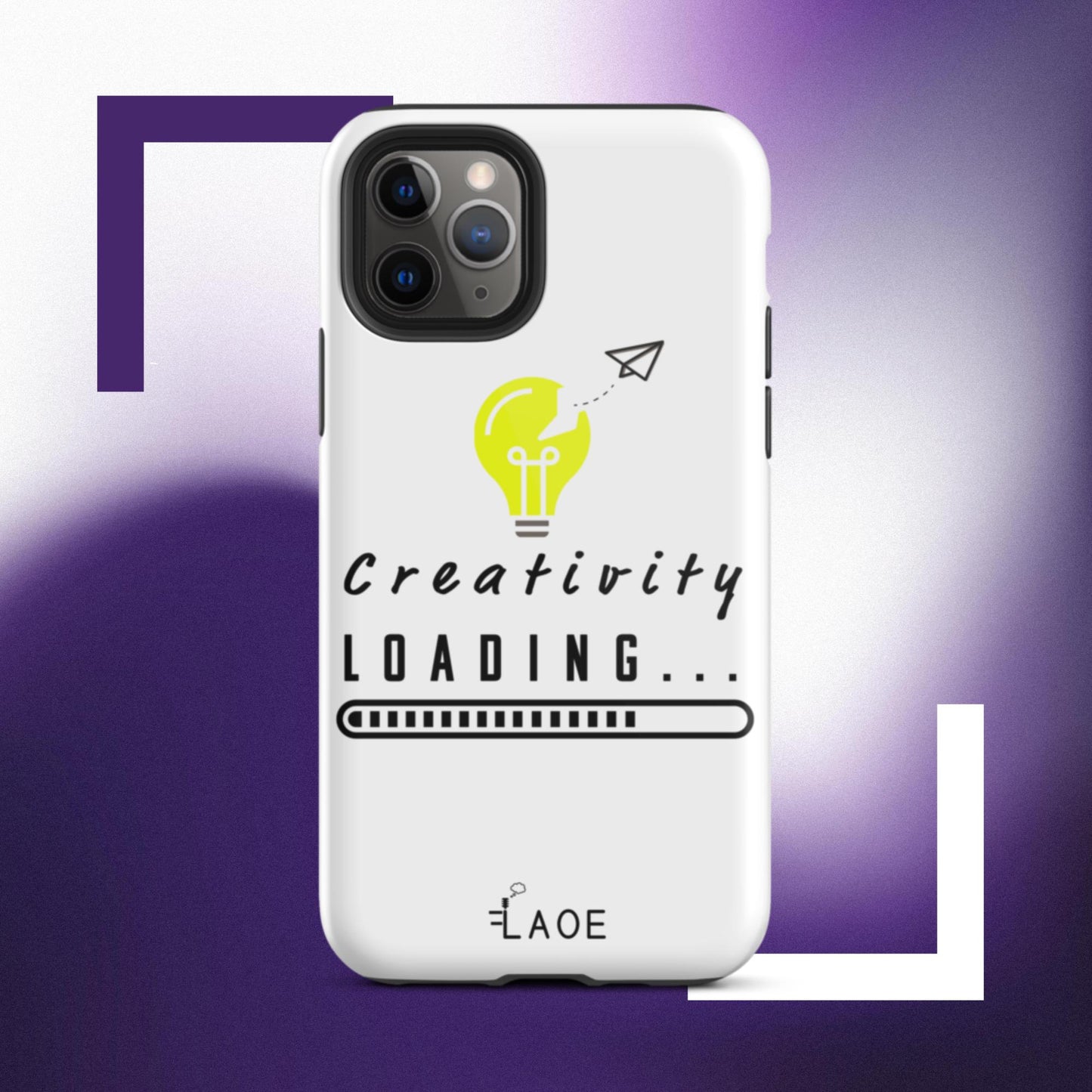Creativity Loading...Tough iPhone case