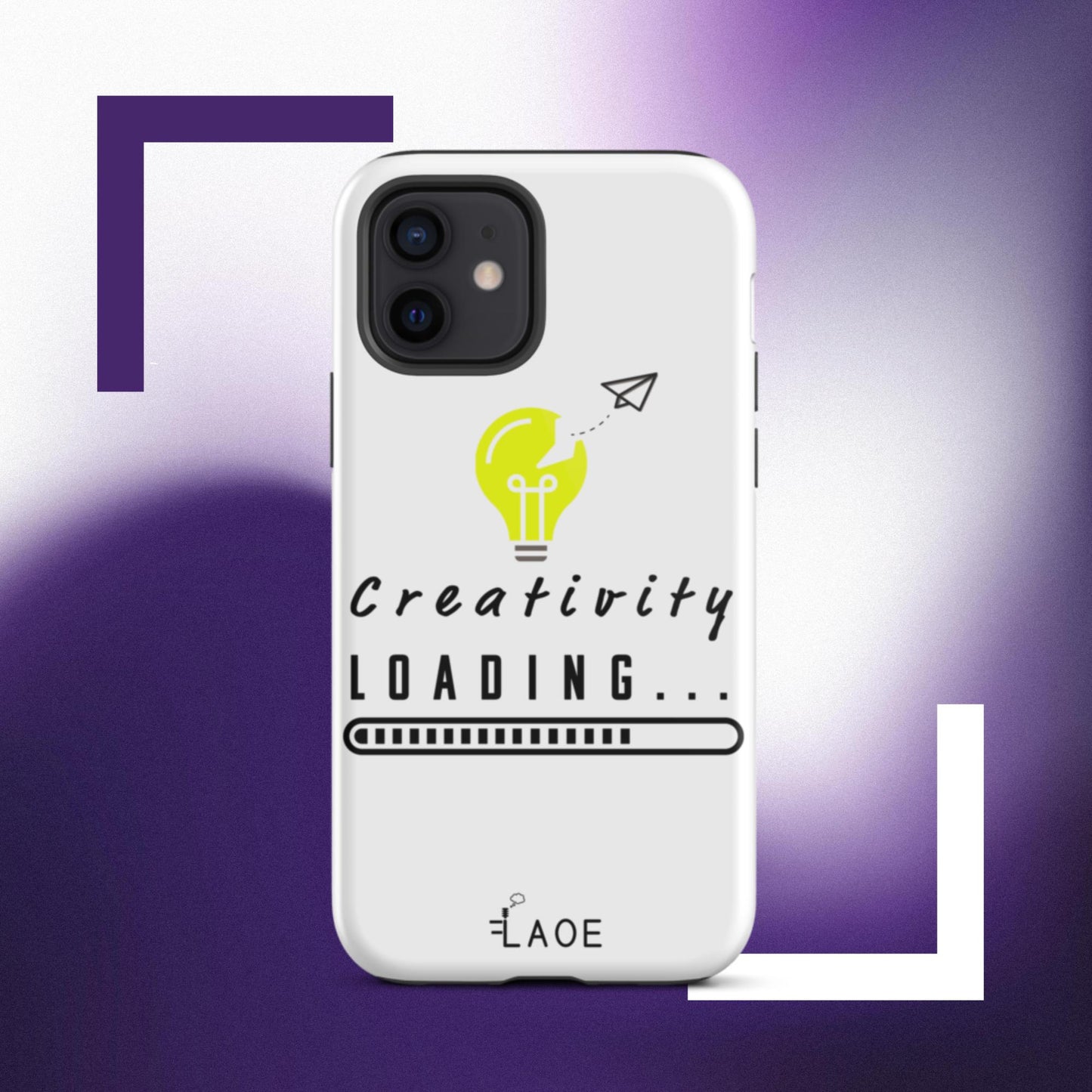 Creativity Loading...Tough iPhone case