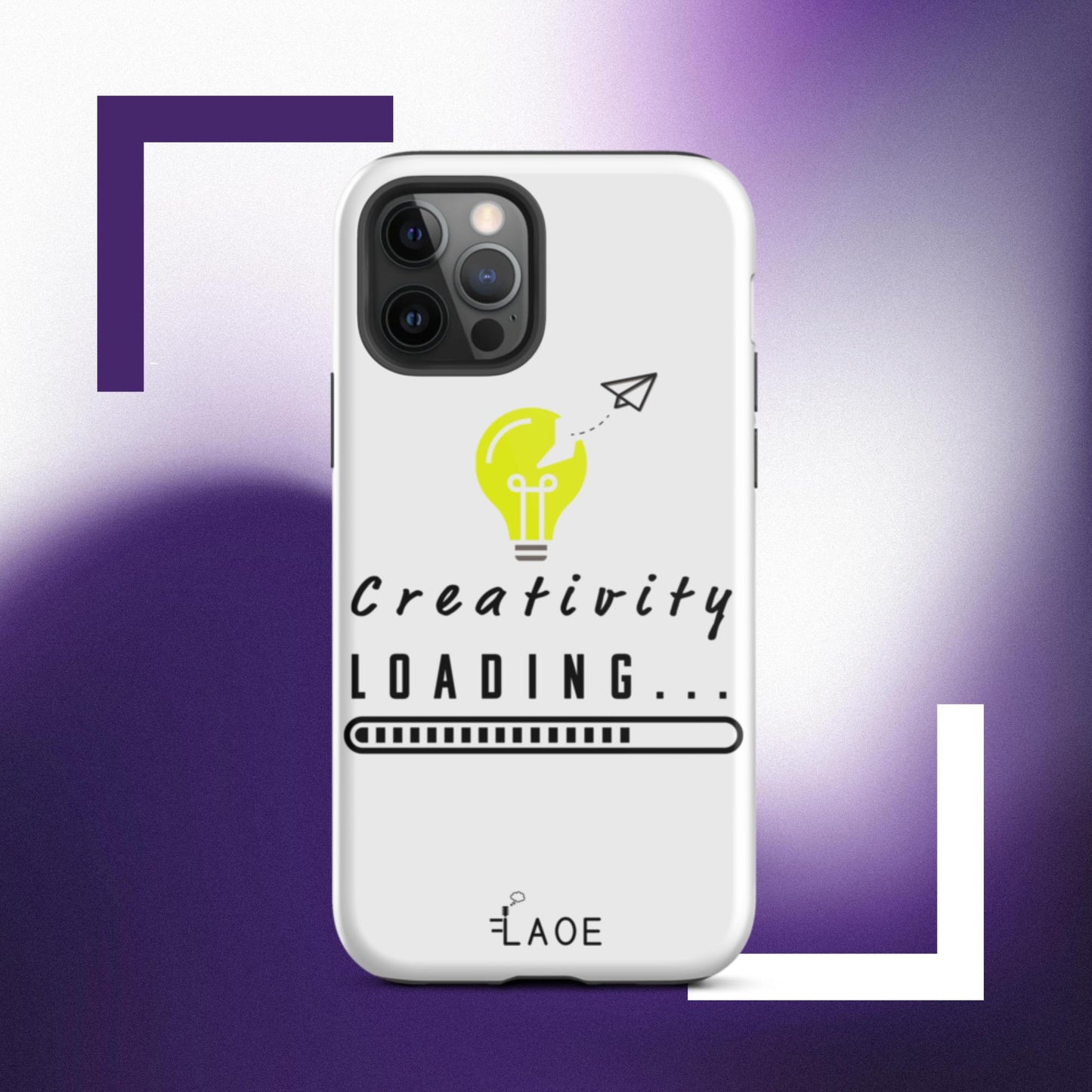 Creativity Loading...Tough iPhone case