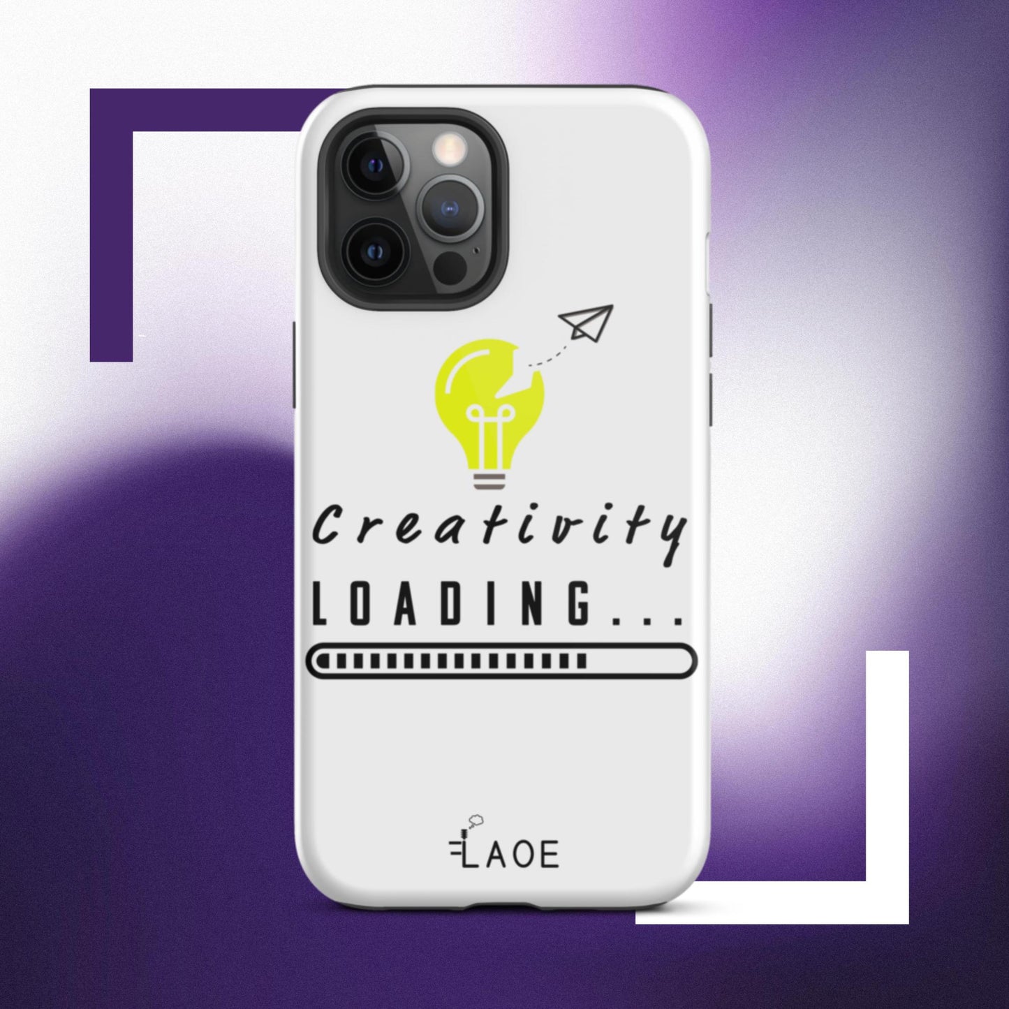 Creativity Loading...Tough iPhone case