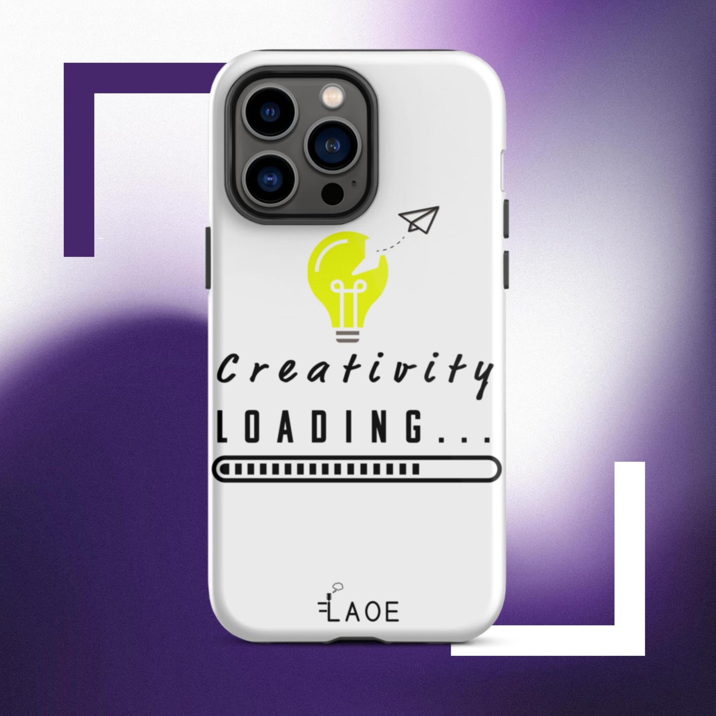 Creativity Loading...Tough iPhone case