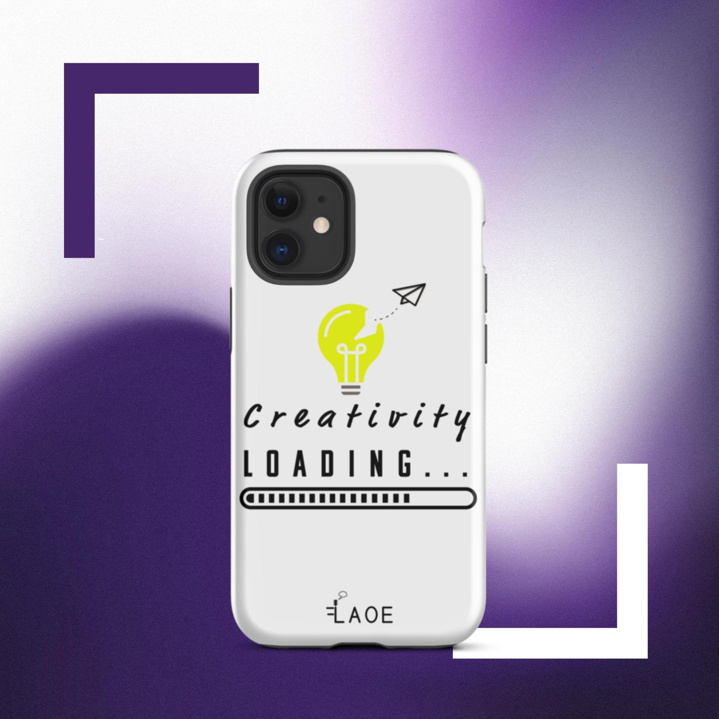 Creativity Loading...Tough iPhone case