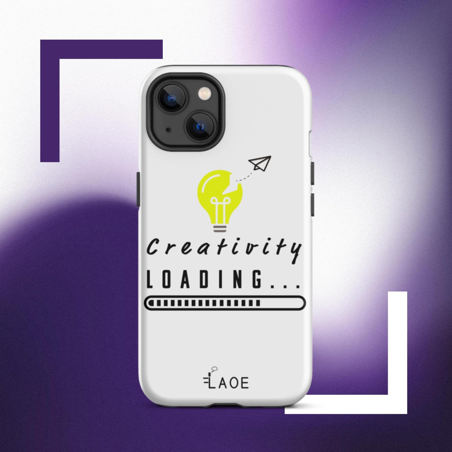 Creativity Loading...Tough iPhone case